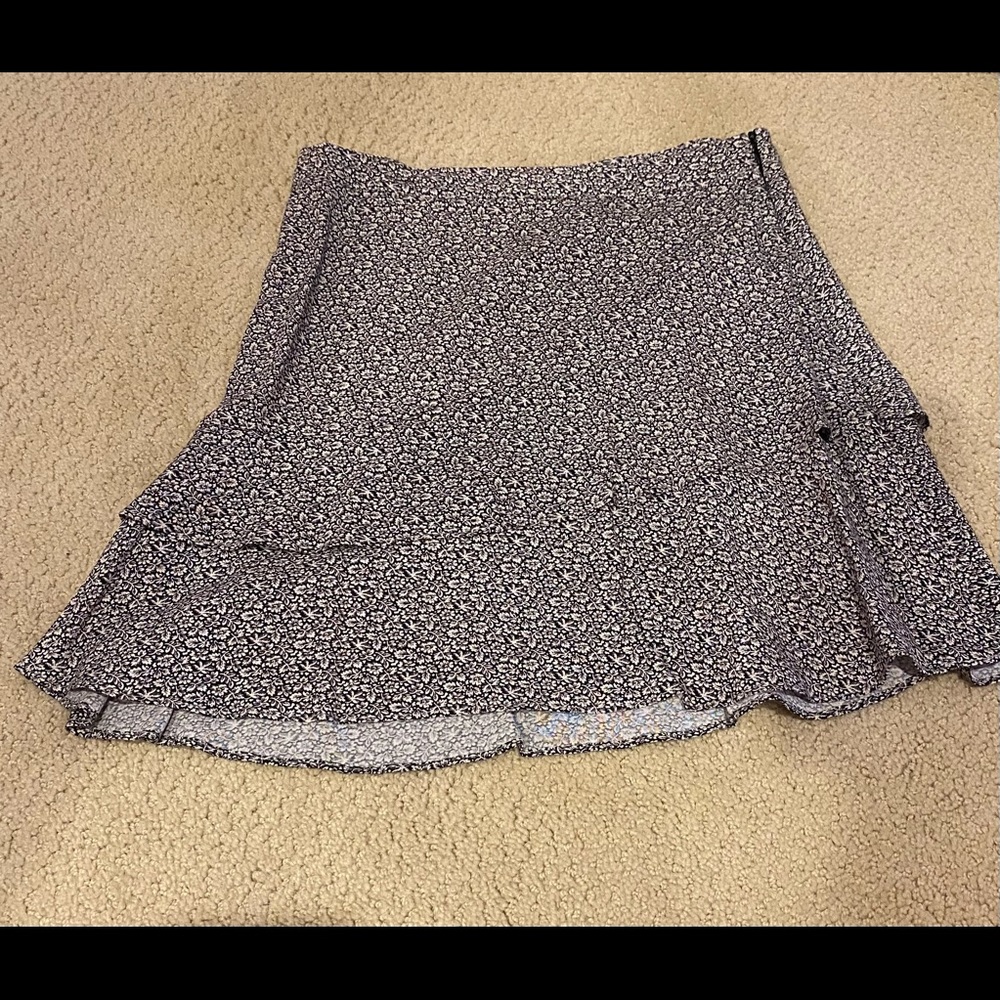 Floral Urban Outfitters mini skirt